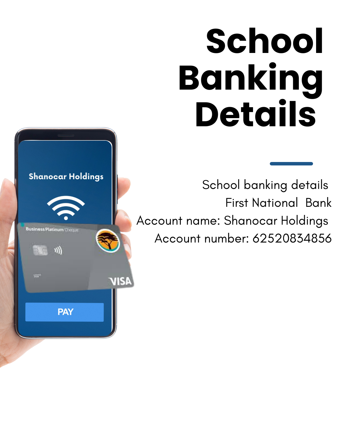 Blue White Modern Bank Anytime Anywhere Now Instagram Post (1)